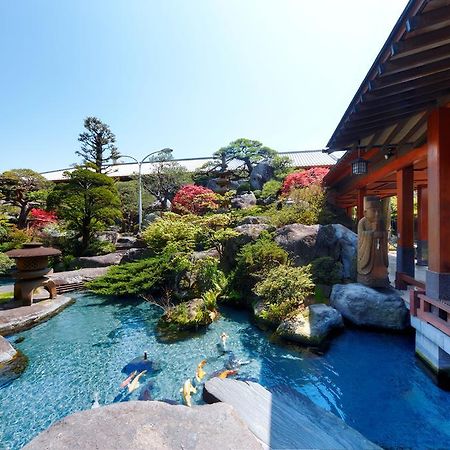 Hotel Beautiful Japanese Garden Kagetsu Fuefuki Esterno foto