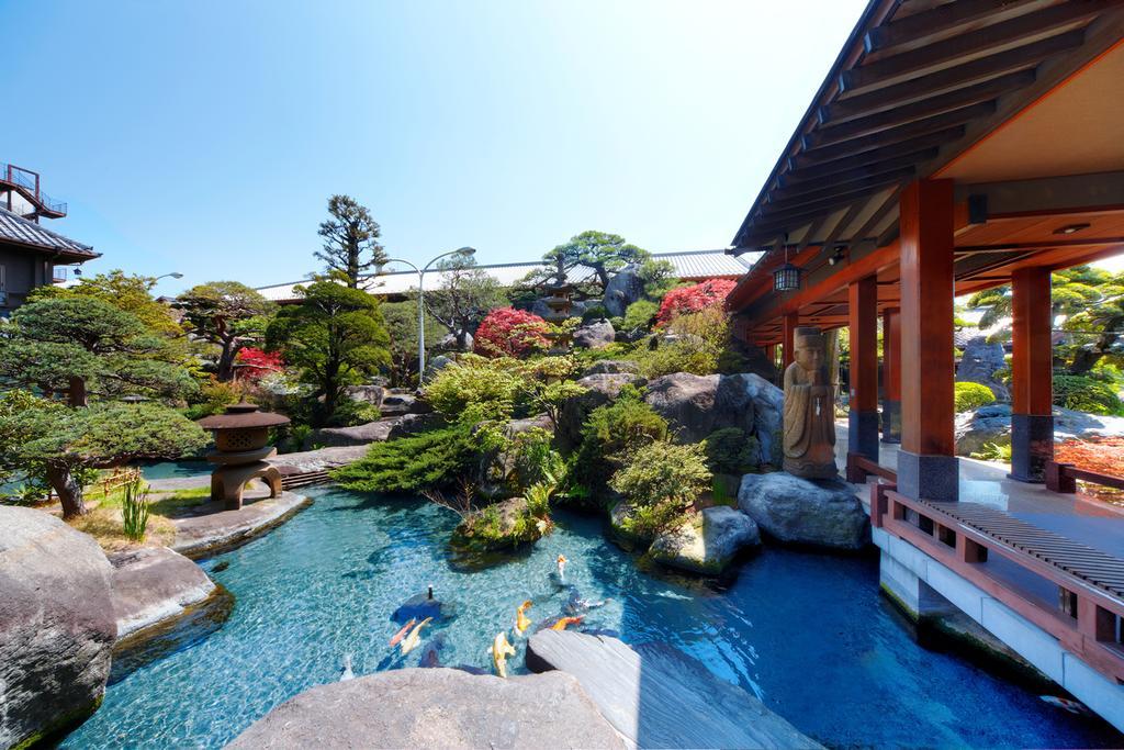 Hotel Beautiful Japanese Garden Kagetsu Fuefuki Esterno foto