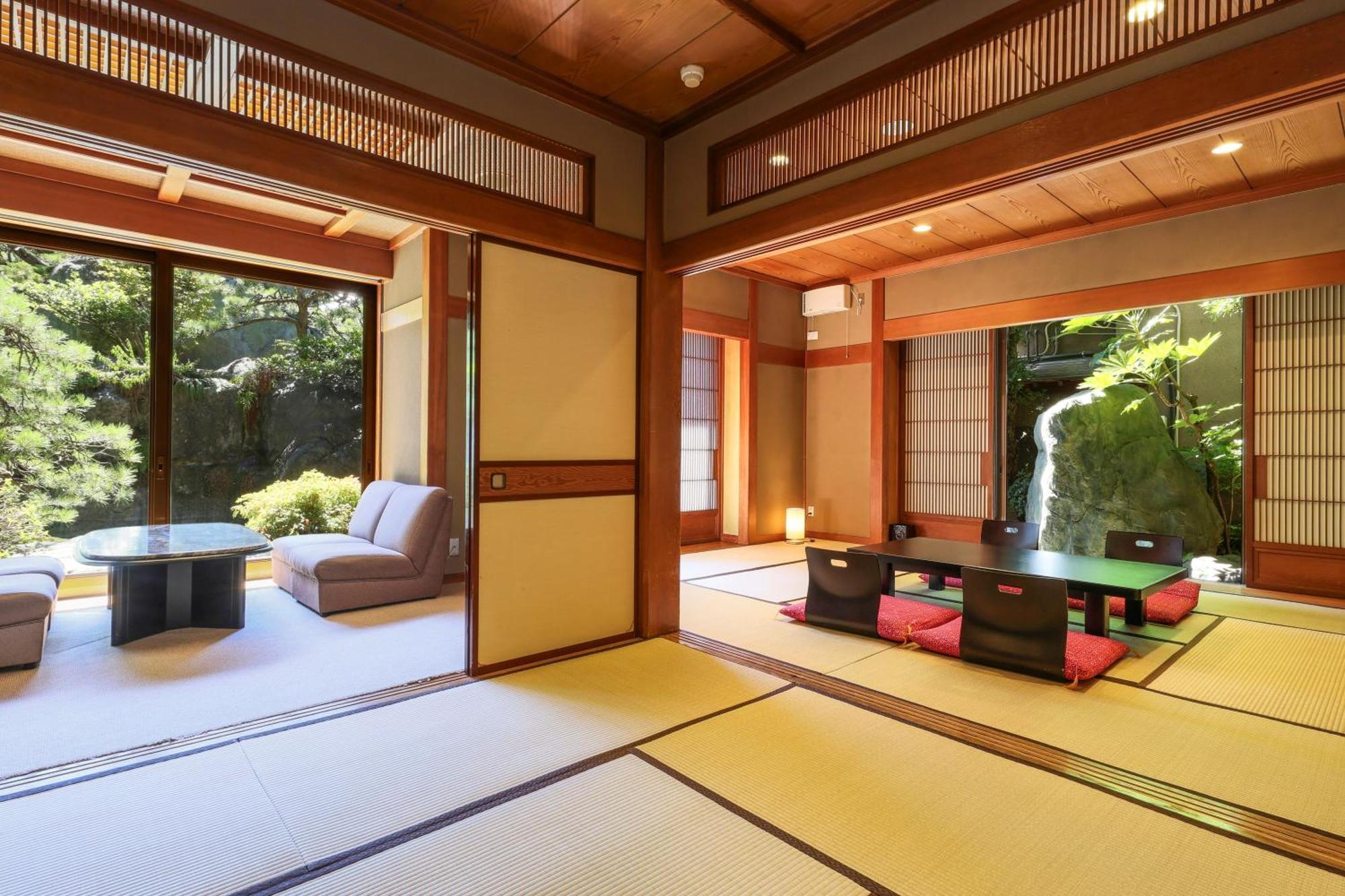 Hotel Beautiful Japanese Garden Kagetsu Fuefuki Esterno foto